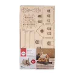 Set de madera 3D Casita Rayher