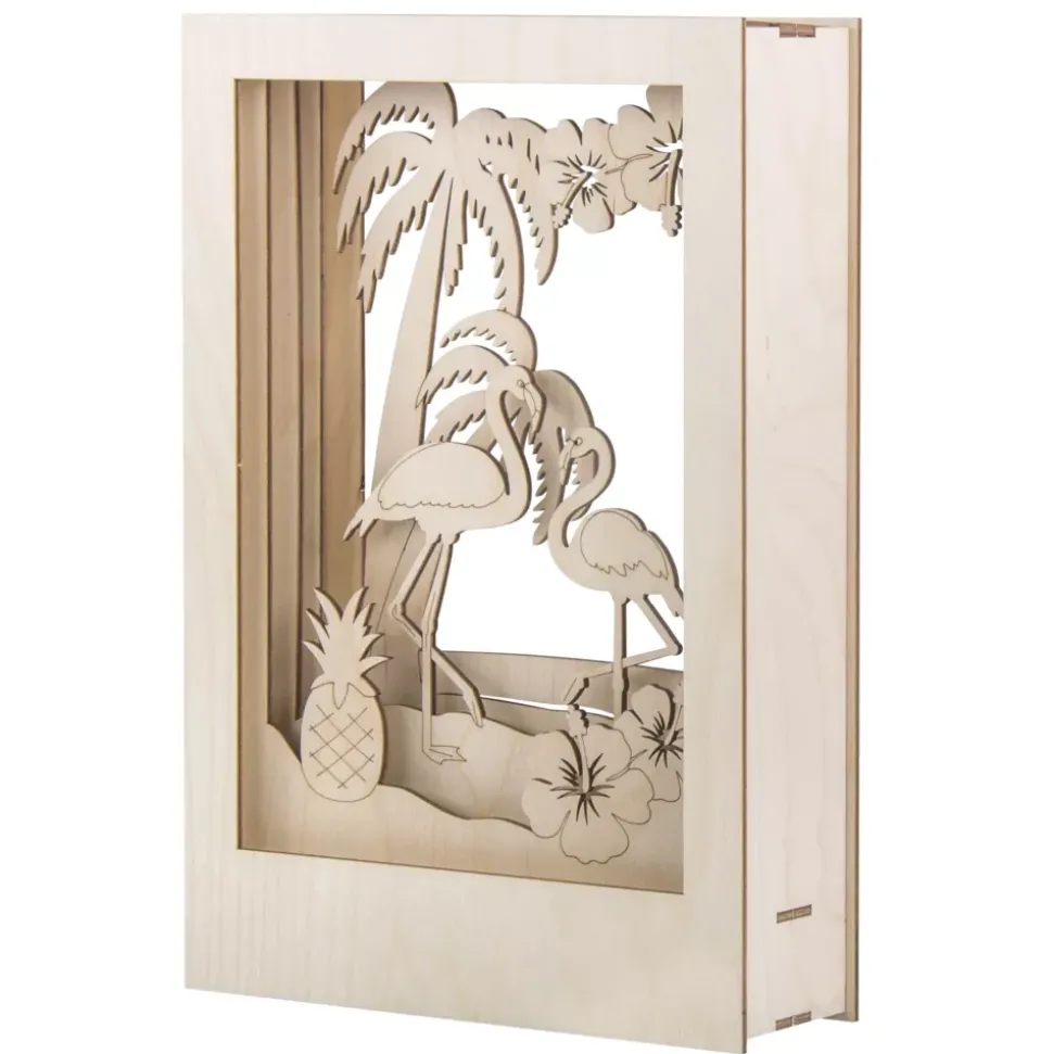 Set de madera 3D Flamenco Rayher