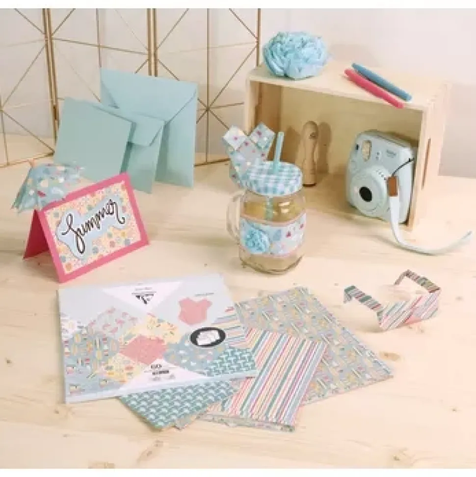 Set de Papel para Origami California Dream Clairefontaine