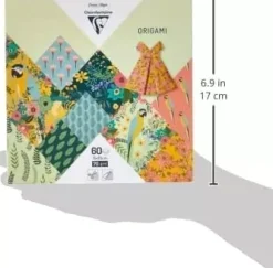 Set de Papel para Origami Kiribati Clairefontaine