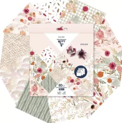 Set de Papel para Origami Dried Flowers Clairefontaine