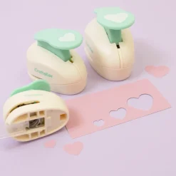 Set de perforadoras corazón Craftelier