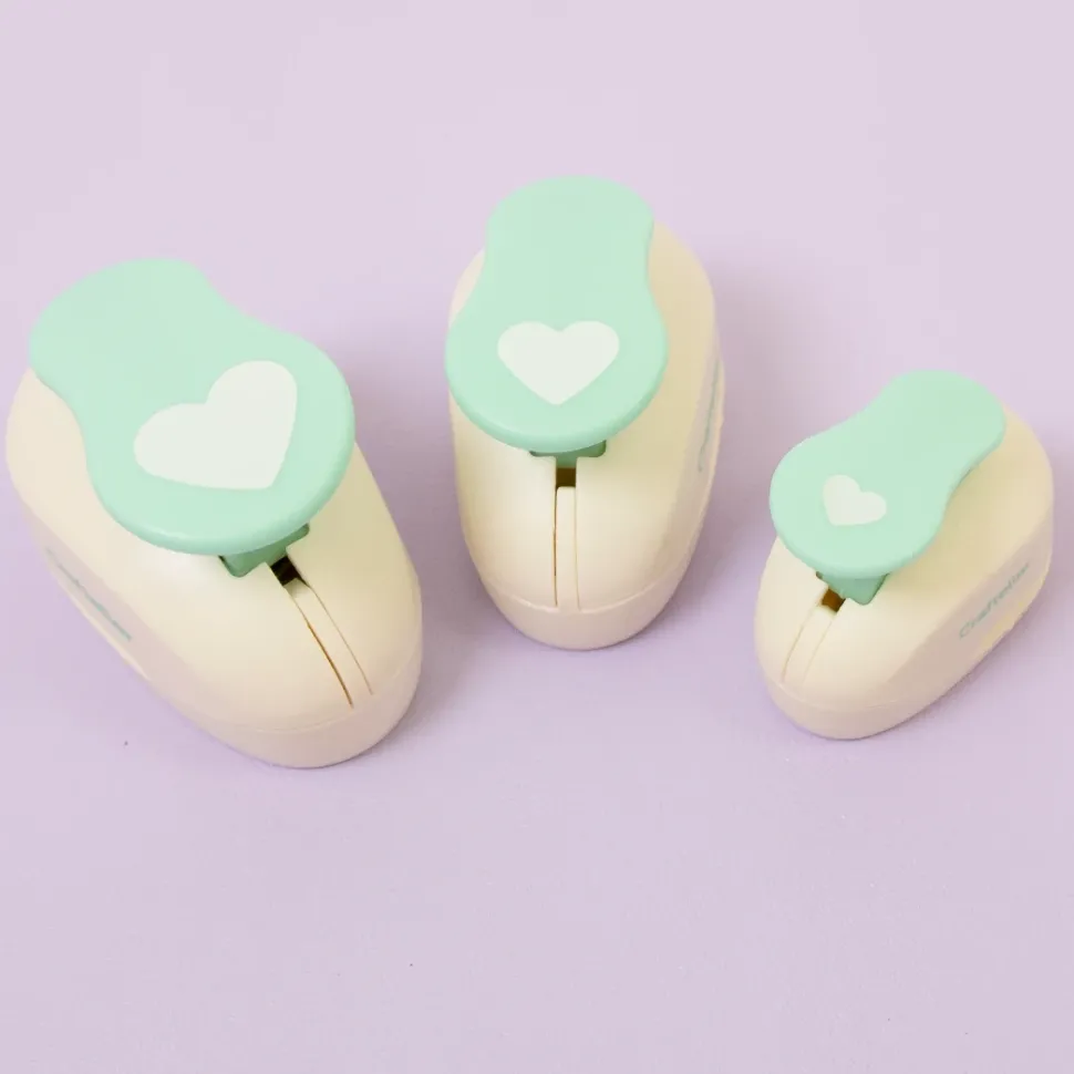 Set de perforadoras corazón Craftelier