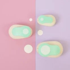 Set de perforadoras círculo festoneado Craftelier