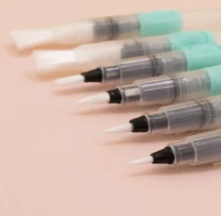 Set de Pinceles con Depósito de Agua Craftelier