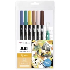 Set de rotuladores Dual Brush Manga Bird Tombow