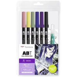 Set de rotuladores Dual Brush Manga Moon Tombow