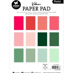 Set de Scrapbooking Vellum Shades of Christmas Studio Light 15x21cm