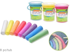 Set de Tizas Jumbo Multicolor MultiCraft