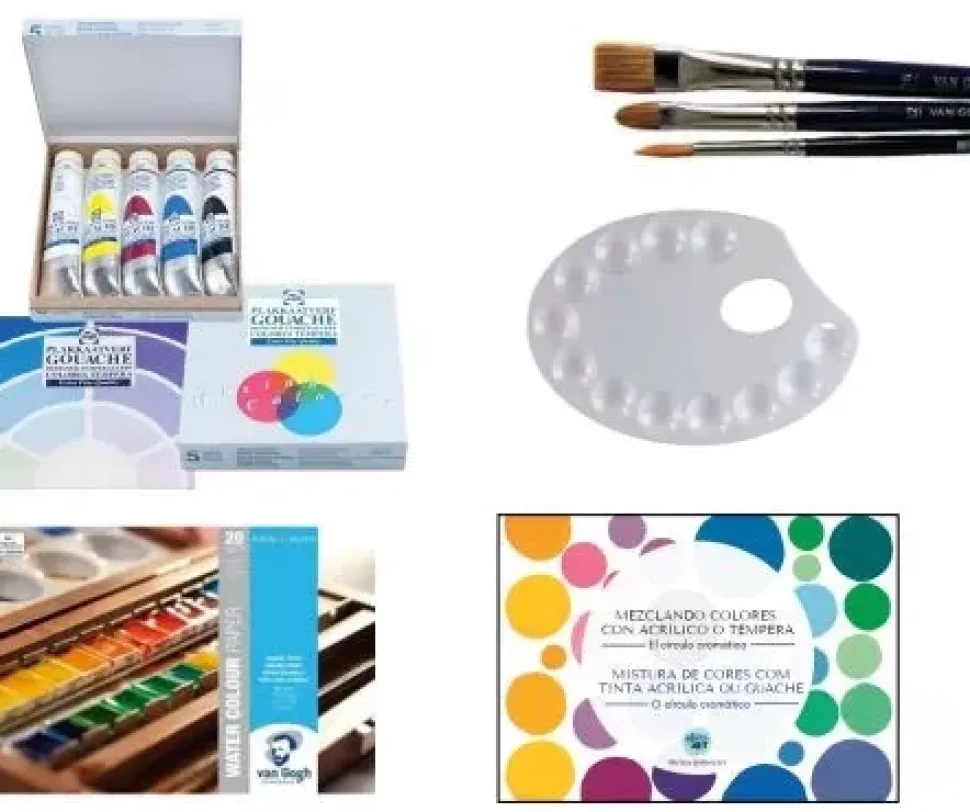 Set de témpera Mezclando los colores Talens