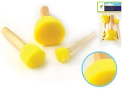 Set de tres mini esponjas para entintar