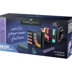 Set Escritorio 16 Subrayadores Textliner 46 Faber-Castell