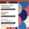 Set Exploration Ceramic 12 Pinturas para Cerámica y Vidrio Pebeo 20ml