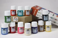 Set Exploration Ceramic 12 Pinturas para Cerámica y Vidrio Pebeo 20ml