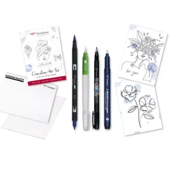 Set One Line Art Tombow