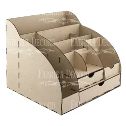 Set organizador de escritorio con cajones en DM