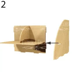 Set organizador de escritorio con cajones en DM