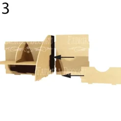 Set organizador de escritorio con cajones en DM