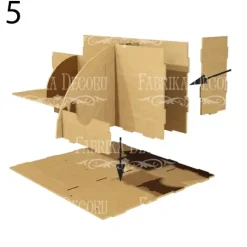 Set organizador de escritorio con cajones en DM