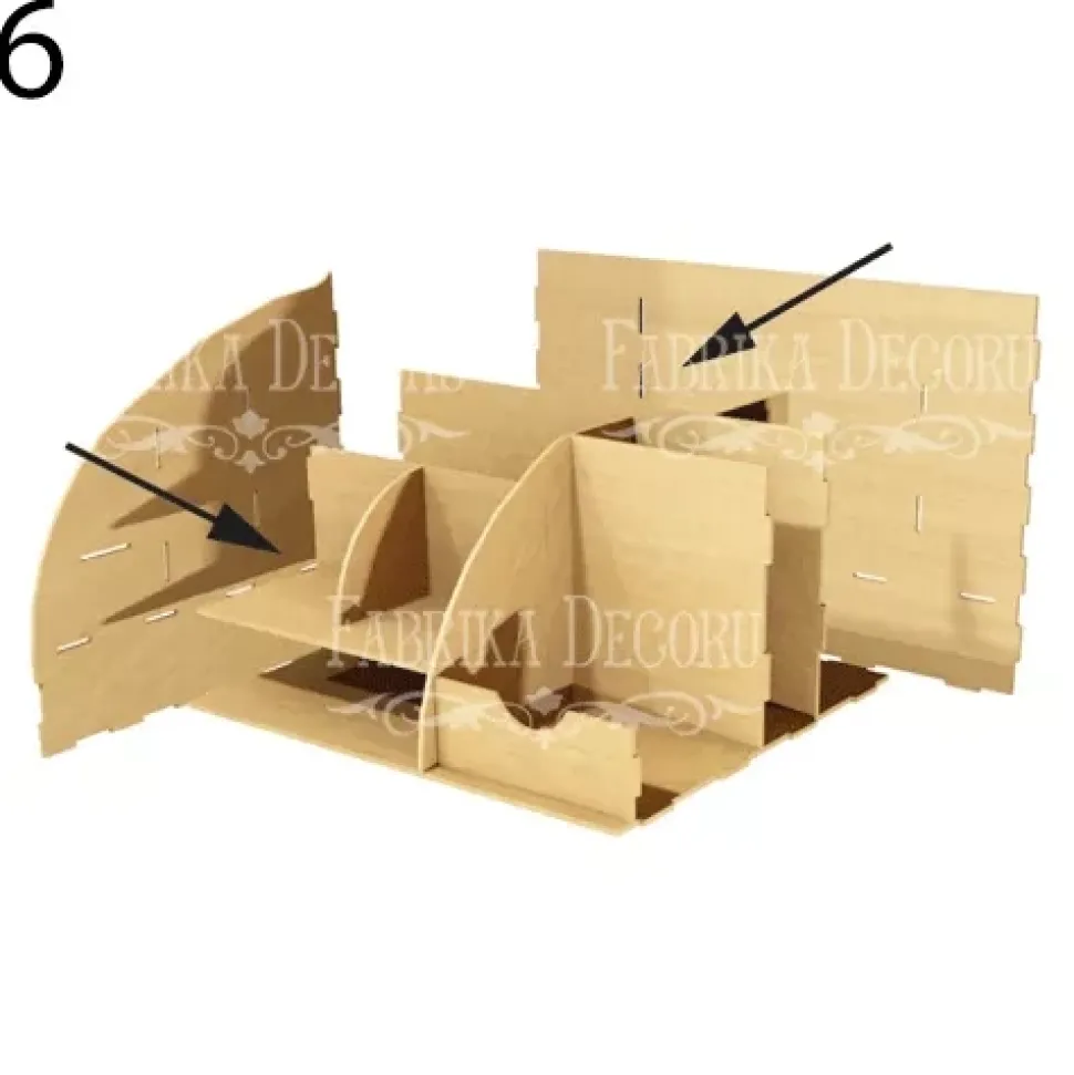 Set organizador de escritorio con cajones en DM