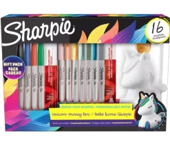 Set Regalo 16 Rotuladores + Unicorn Money Box Sharpie