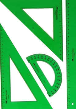 Set Reglas Escolares Faber-Castell