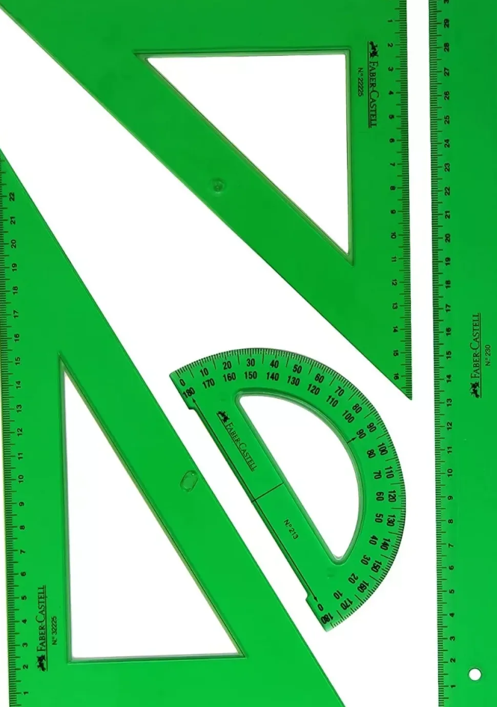 Set Reglas Escolares Faber-Castell