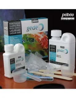 Set resina esmalte Gedeo Pebeo 300ml