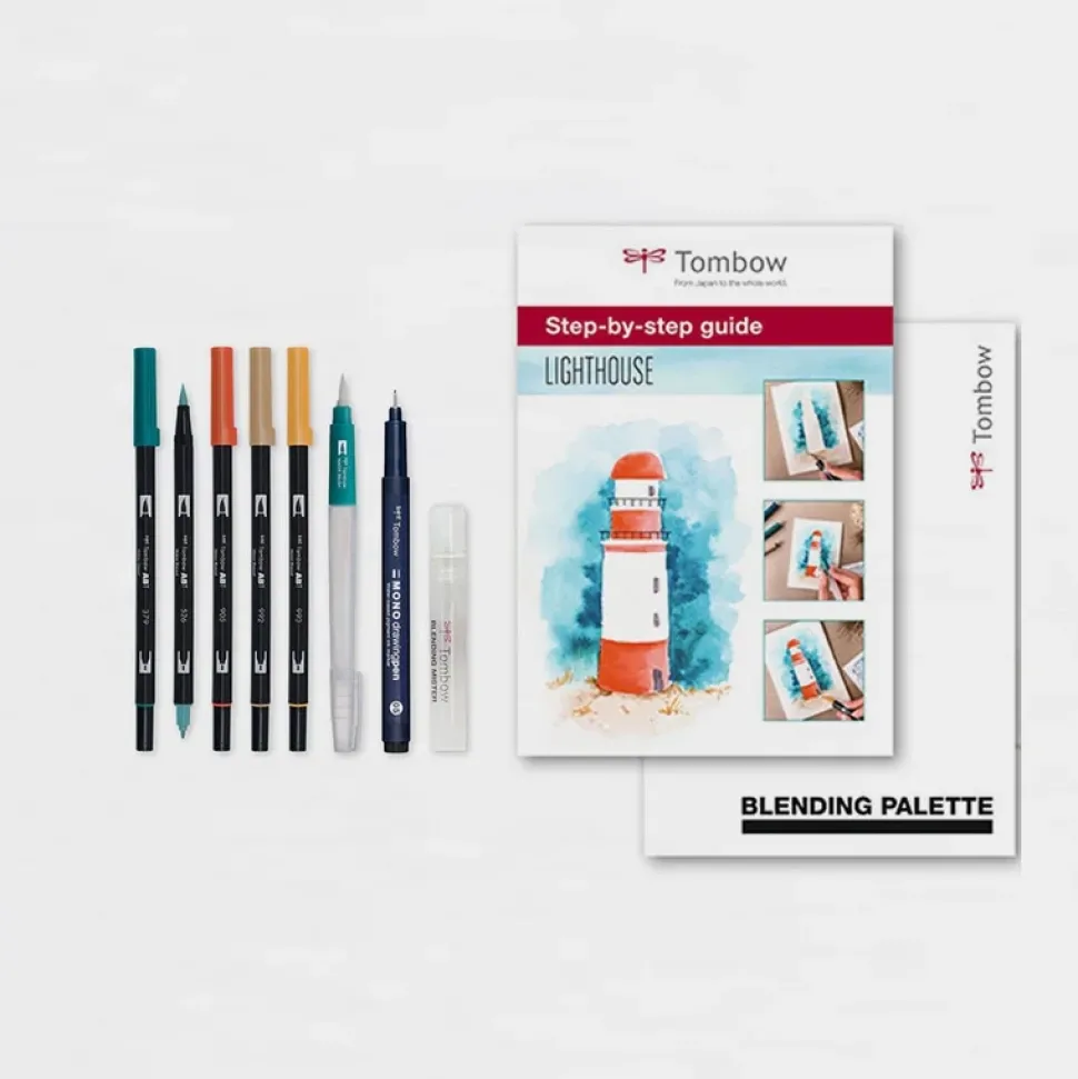 Set rotuladores Watercoloring Seaside Tombow