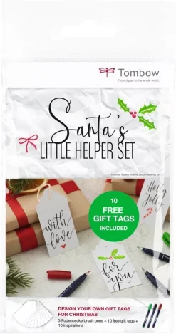 Set Santa s Little Helper Etiquetas Tombow