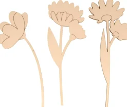 Set Teléfono y Flores de Madera Life is Simple Artemio