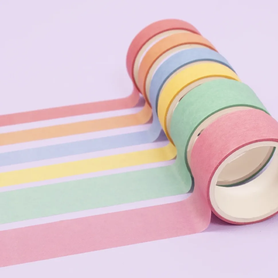 Set Washi Tape Pastel Craftelier