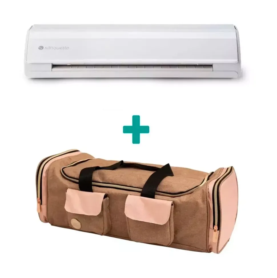 Silhouette Cameo 5 + Maletín Machine Tote Pink & Taupe We R Makers
