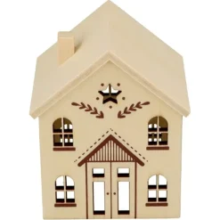 Silueta de Madera Casa Home for Christmas Artemio