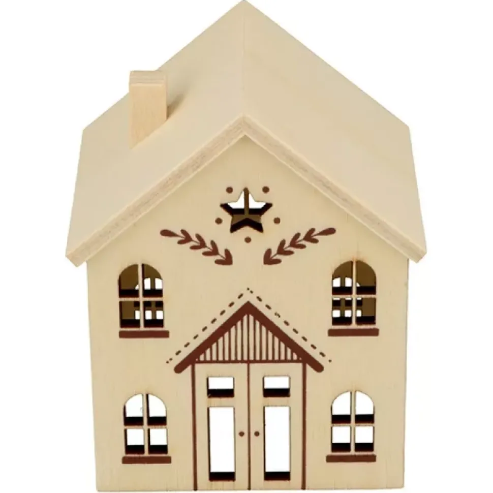 Silueta de Madera Casa Home for Christmas Artemio