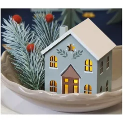 Silueta de Madera Casa Home for Christmas Artemio