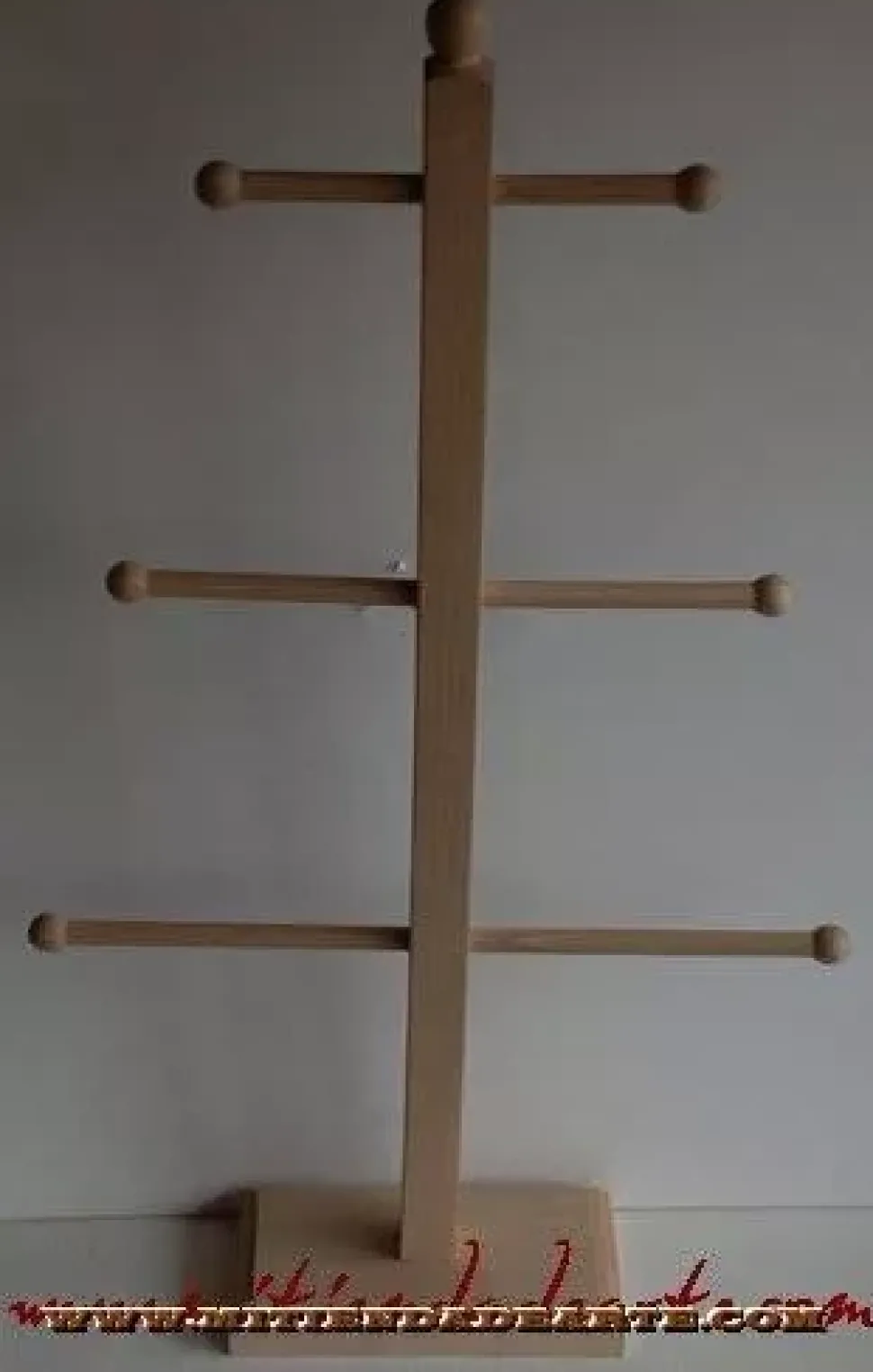 Silueta en DM - NVD006 Campana doble para árbol de Navidad