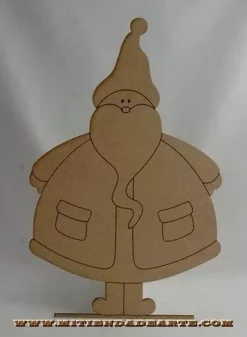 Silueta en DM - NVD018 Papa Noel