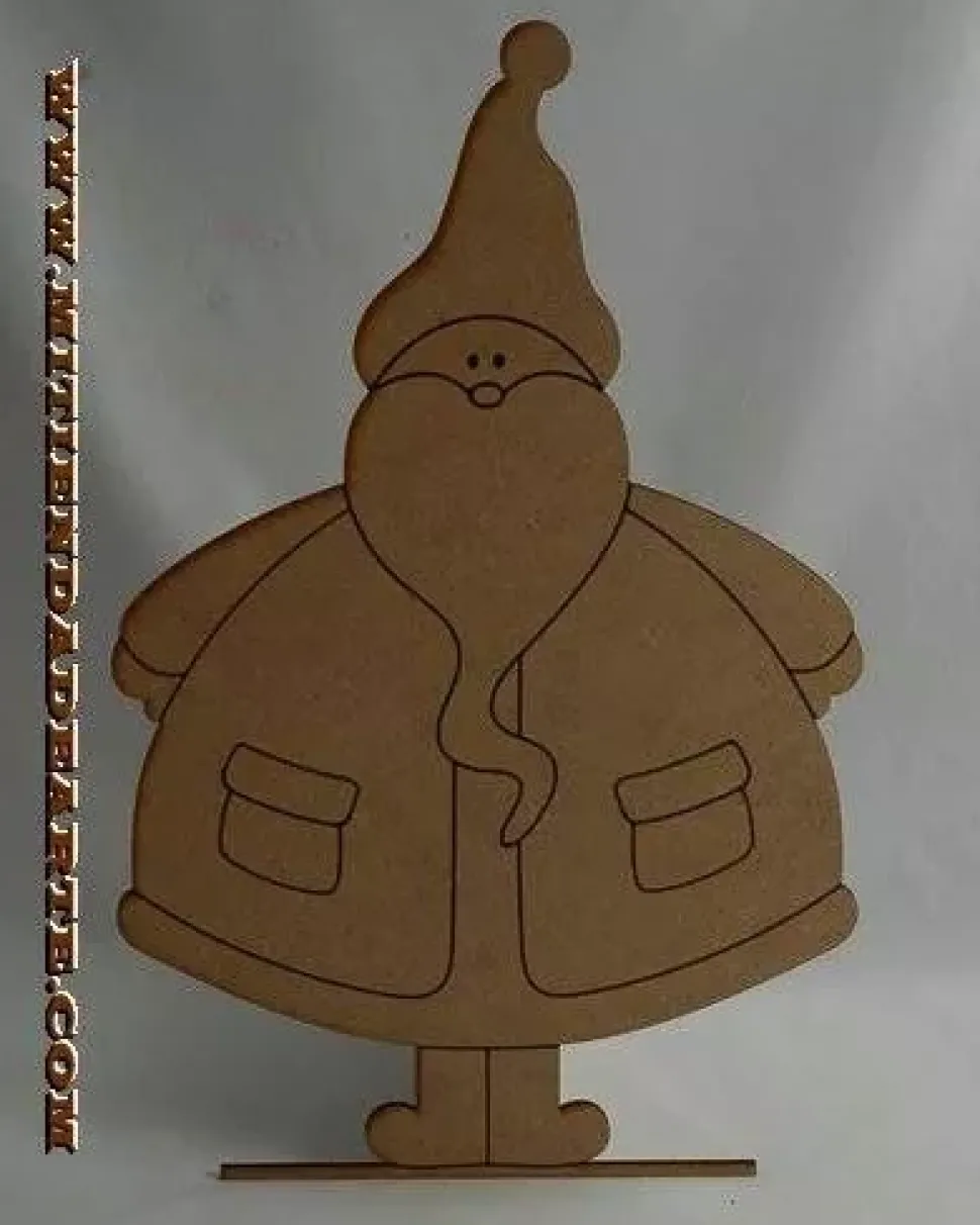 Silueta en DM - NVD018 Papa Noel