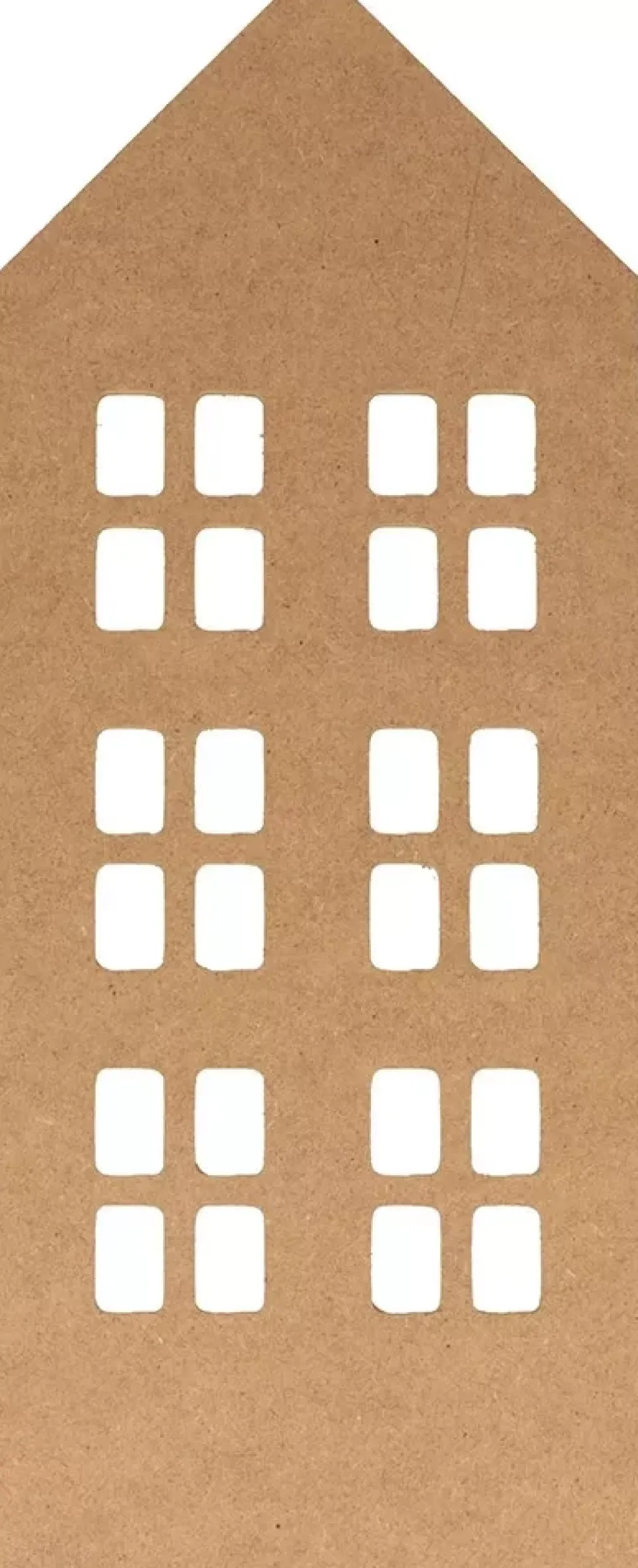 Silueta MDF Casa Artemio 10x20cm