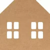 Silueta MDF Casa Artemio 15x11cm