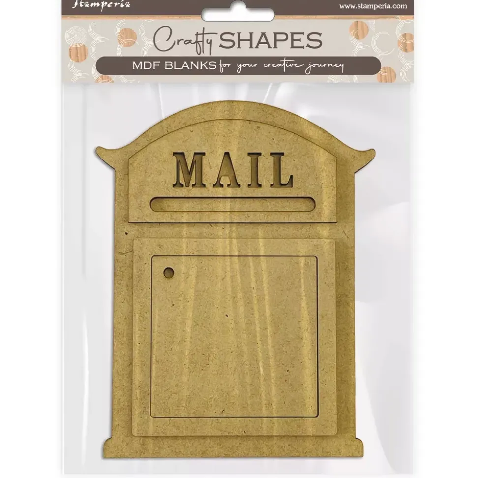 Silueta MDF Crafty Shapes Buzón All You Need For Christmas Stamperia