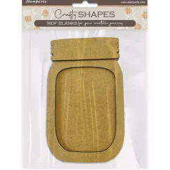 Silueta MDF Crafty Shapes Tarro All You Need For Christmas Stamperia