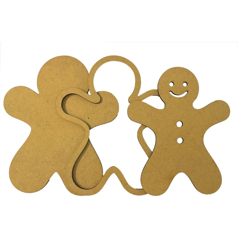 Silueta MDF Crafty Shapes Gingerbread Romantic Candy Christmas Stamperia