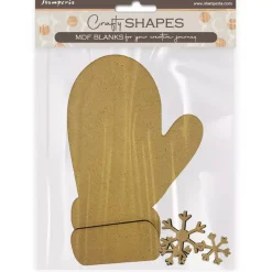 Silueta MDF Crafty Shapes Guante All You Need For Christmas Stamperia