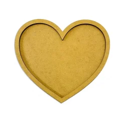 Silueta MDF Crafty Shapes Corazón All You Need For Christmas Stamperia