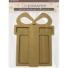 Silueta MDF Crafty Shapes Regalo Romantic Candy Christmas Stamperia