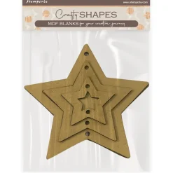 Silueta MDF Crafty Shapes Estrellas The Owl's House Stamperia
