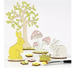 Siluetas de Madera Conejos Creativ Company