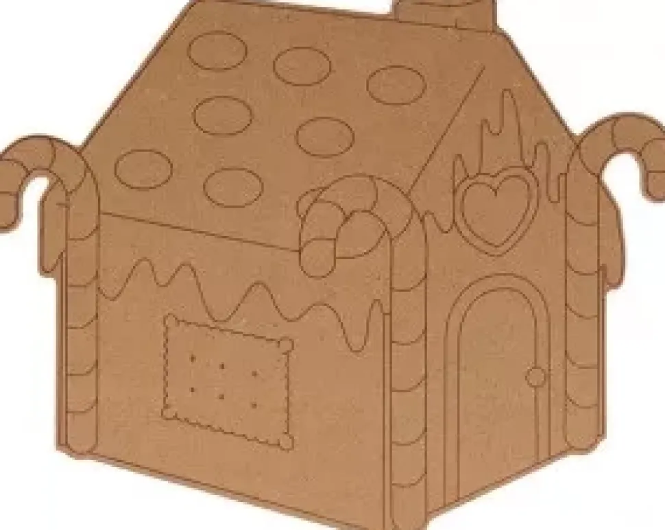 Siluetas en DM Casa de Papá Noel Artemio